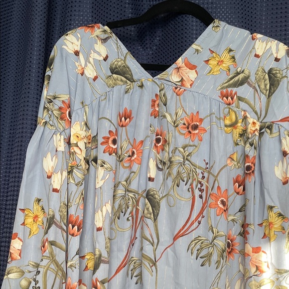 BUCKETLIST Floral Multicolor Blouse - Picture 8 of 11
